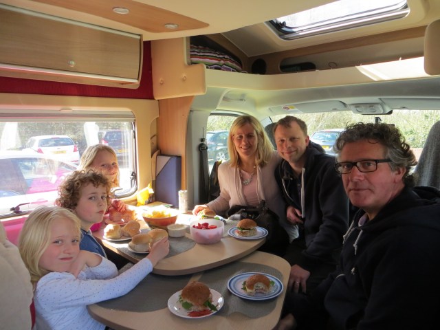 guests for lunch....