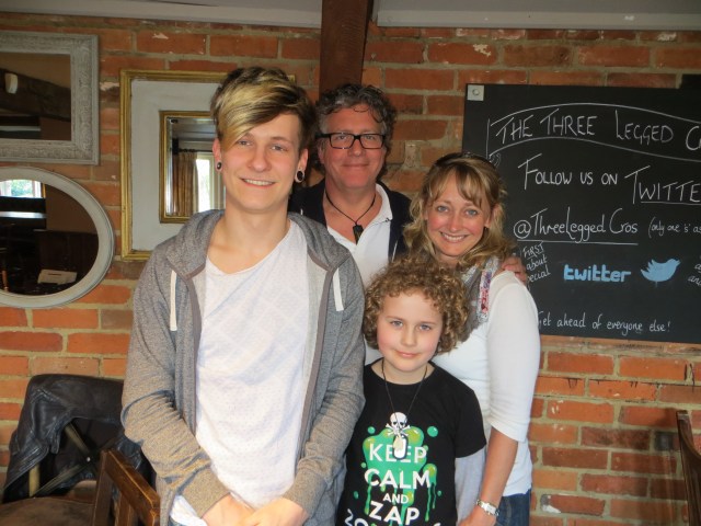 Three Legged Cross - the pub - not me....