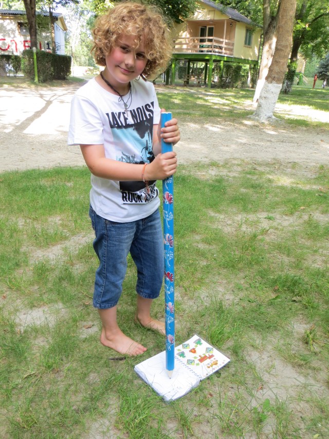 a 1m pencil - ever so practical in a campervan...