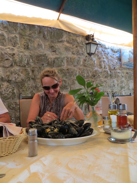 mmmm...lunch in ston