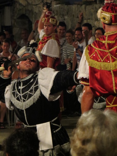 moreska sword dancing